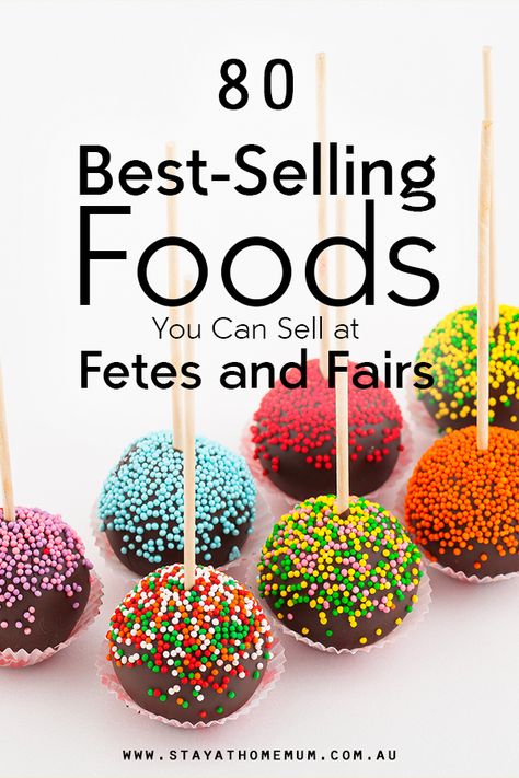 Sell Food From Home, Food Sale Ideas, Bake Sale Treats, Bake Sale Packaging, Cake Stall, Sell Ideas, Kids Market, Food Business Ideas, Food Fair