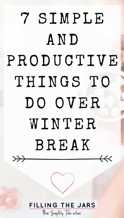 This year, take some time to try a few low-key productive things to do over winter break while you rest and relax. Here are 7 ideas to end the year well. Goal setting, journaling ideas, and other productivity tips for that glorious downtime during the week before New Year’s Day. Things To Do In The New Year, Before New Year, Paper Quote, New Year’s Day, Productive Things To Do, Starting A Podcast, Off Work, Christmas Break, Winter Break