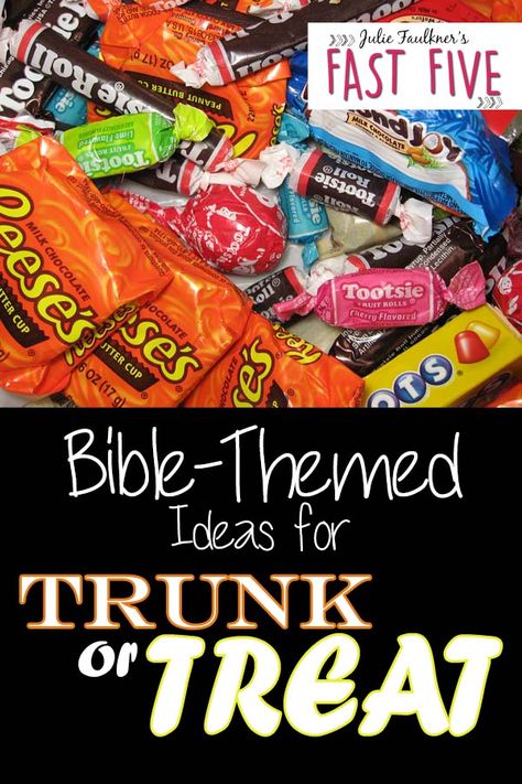 Image result for Christian trunk or treat themes Ideas For Trunk Or Treat, Church Halloween Party, Bible Themes, Church Trunk, Trunker Treat Ideas, Church Halloween, Fall Festival Games, Church Outreach, Trunk Or Treat Ideas