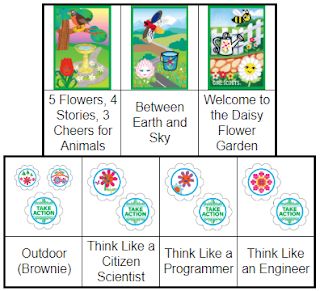 Nature Explorer: Daisy Journeys Overview  Girl Scouts Help your Girl Scout troop decide their next Journey! Daisy Journey Ideas, Girl Scout Daisy Activities, Maths In Nature, Create An Animal, Nature Explorer, Girl Scout Daisy, Girl Scout Activities, Daisy Scouts, Daisy Petals