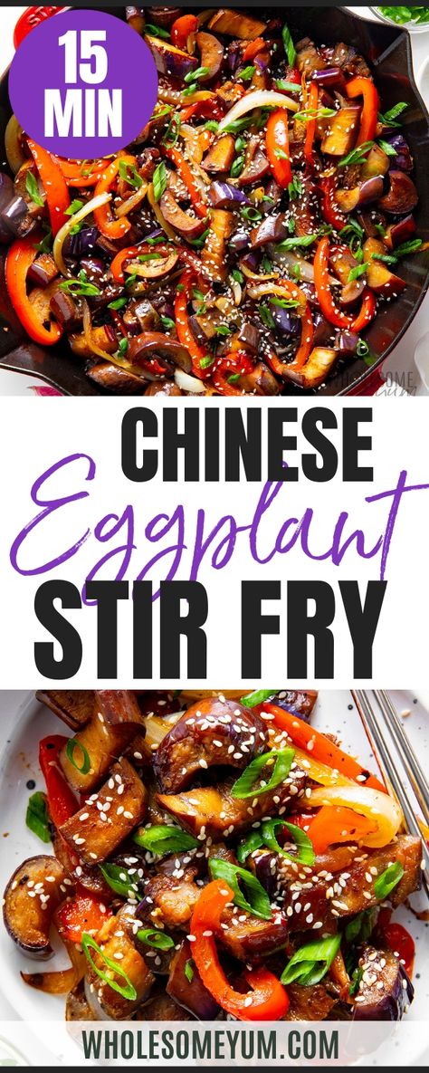 Eggplant And Broccoli Recipes, Chinese Stuffed Eggplant, Chinese Chicken And Eggplant Recipes, Eggplant Recipes Stirfry, Stir Fry With Eggplant, Eggplant Recipes With Chicken, Tatsoi Recipe Stir Fry, Japanese Eggplant Recipe Stir Fry, Chinese Eggplant Recipes Healthy