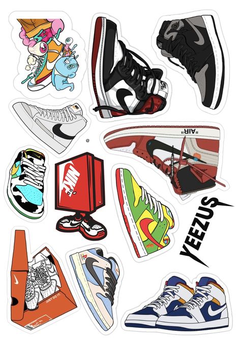 Printable sneaker sticker template Sneaker Sticker, Sticker Template, Nissan Gtr, Printable Stickers, Disney Characters, Sneakers, Drawings, Fictional Characters, Art