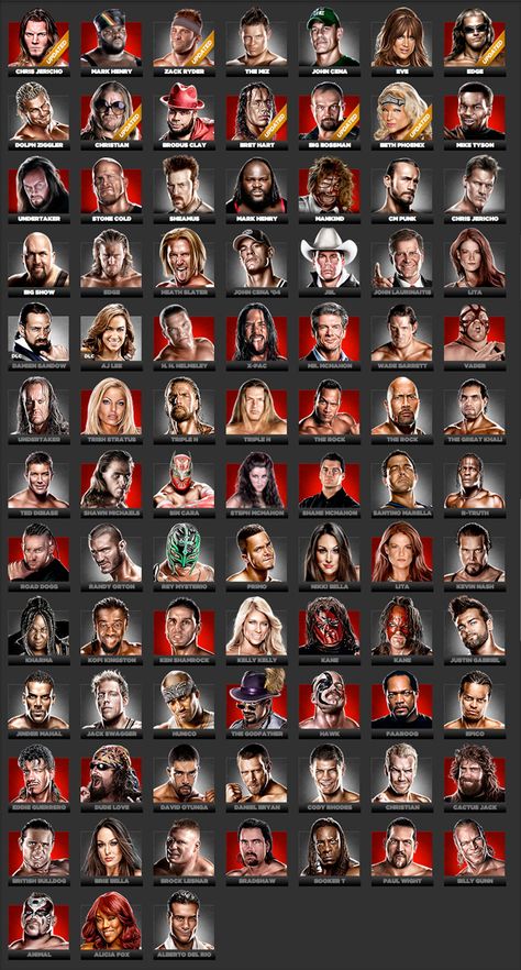 WWE 13 Complete Rosters Wwf Wrestlers, Wwe Game, Wwe Funny, Wrestling Posters, Wwe Pictures, Wwe Tna, Wrestling Stars, Wwe Legends, Wwe Wallpapers