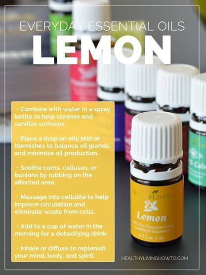 lemon Young Living Lemon, Essential Oil Remedy, Young Living Essential Oils Recipes, Yl Oils, Oil Remedies, Yl Essential Oils, Living Essentials Oils, Young Living Oils, Doterra Oils