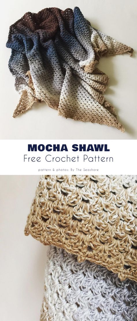 Elegant Darker Shawl Free Crochet Patterns Crochet Shawl Patterns, Crochet Shawl Tutorial, Crochet Shawl Free, Crochet Shawl Pattern Free, Crochet Shawls And Wraps, Simple Crochet, Crochet Shawls, Shawl Patterns, Crochet Wrap