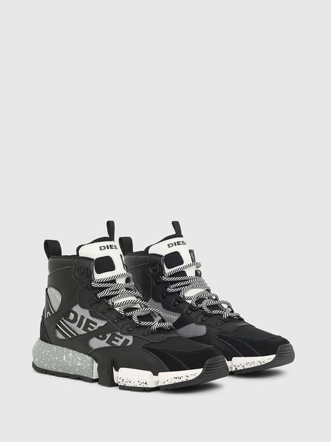 Diesel Sneakers For Men, Diesel Boots, Diesel Sneakers, Track Sneakers, Diesel Store, Sneakers For Men, Sneakers Boots, Boots Black, Accessories For Women