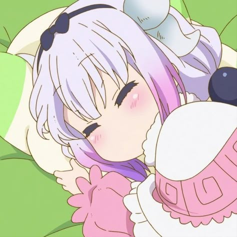 ౨ৎ﹕anime: miss kobayashi's dragon maid₊ Dragon Icon, Kanna Kamui, Dragon Maid, Dragon Girl, Kobayashi San, Chibi Anime Kawaii, Miss Kobayashi's Dragon Maid, Anime Pixel Art, Cute Profile Pictures