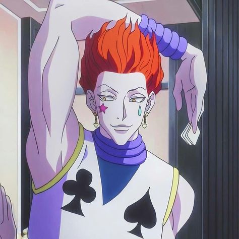 Hunterxhunter Hisoka, Hxh Characters, Cute Couple Outfits, Animation Art Character Design, Hunter Anime, Hunter X Hunter, Tokyo Ghoul, Animation Art, Not Mine