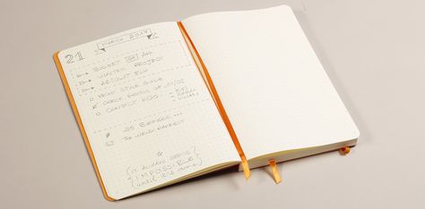 Goalbooks | Rhodia Weekly Notebooks and Planners Rhodia Notebook, Week Planner, Pen Store, Grid Notebook, Note Memo, Annual Calendar, Dot Grid Notebook, Personalised Pens, Orange Ribbon