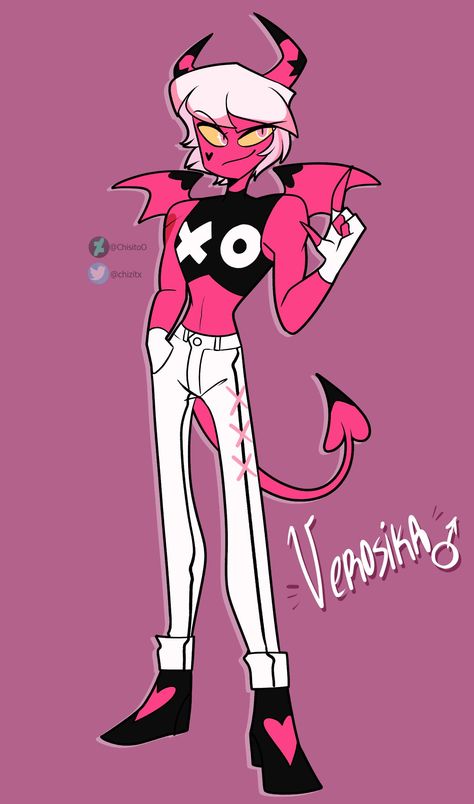 Cartoon N, Canine Art, 다크 판타지, Incubus, Demon Art, Vivziepop Hazbin Hotel, Cartoon Character Design, Hotel Art, Disney Funny