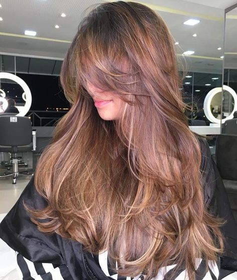 Long Hair With Bangs And Layers, Long Layered Haircuts With Bangs, Long Layered Hair With Bangs, Haircut Selfie, Photo Hijab, Layered Haircuts With Bangs, Haircuts For Long Hair With Layers, Layered Hair With Bangs, Extra Long Hair