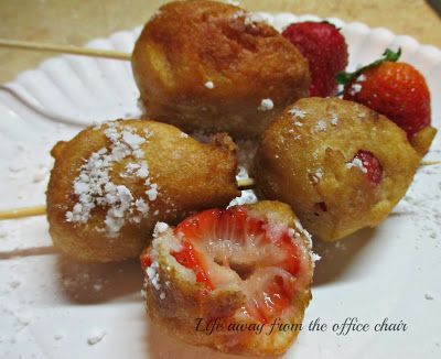 Deep Fried Strawberries, Fried Strawberries, Bake Sale, Homemade Candies, Pretzel Bites, Deep Fried, Easy Cooking, Cooking And Baking, Oreo