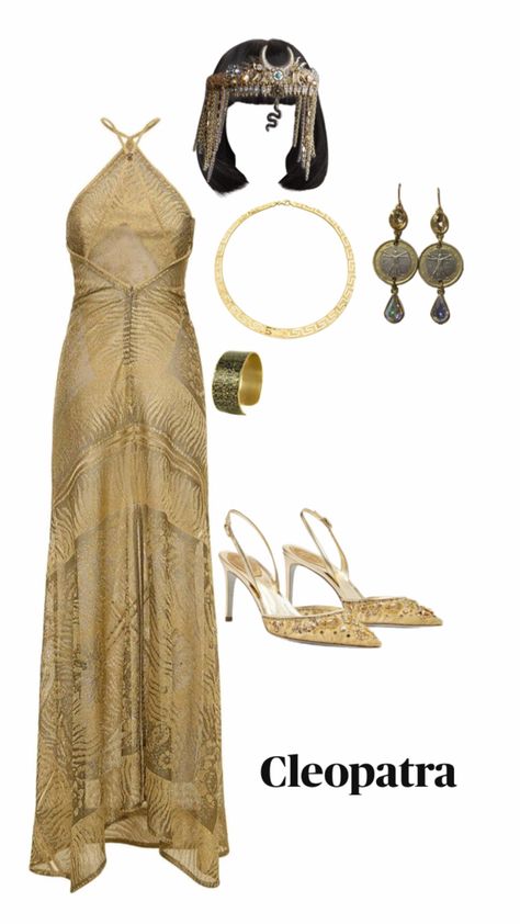 cleopatra outfit , Halloween outfit , who to dress up as , costume inspo , costume ideas , spooky night Cleopatra Outfit, Cleopatra Halloween Costume, Cleopatra Halloween, Spooky Night, Outfit Halloween, Costume Inspo, Halloween Outfit, Costume Ideas, Halloween Outfits