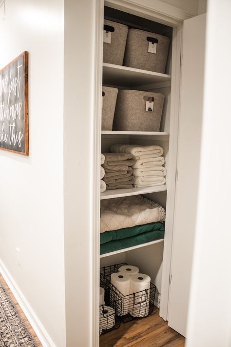 linen closet makeover hallway Hallway Closets Ideas Small, Small Hallway Linen Closet Ideas, Linen Closet Diy Hallway, Small Hallway Linen Closet, Linen Closet Makeover Hallways, Open Linen Closet Hallway, Linen Closets Ideas Hallway, Linen Closet Hallway, Small Linen Closet Organization Hallways