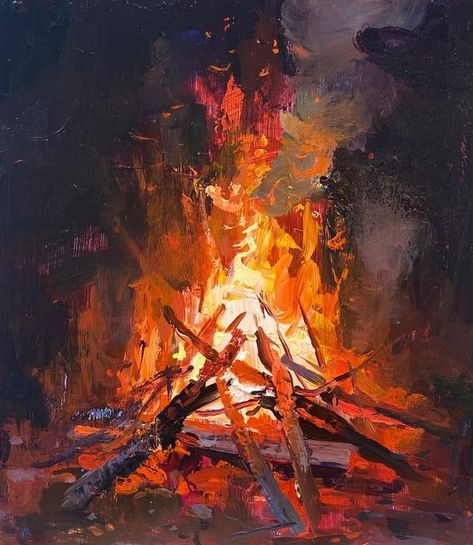 Jeremy Miranda on Instagram: "Bonfire with storm limbs Also thank you so much to everyone whos signed up for the dual demo event with @timothypwilson and myself. We’re looking very forward to this. There are still a few slots left open. Just follow link in profile. Oh yea and there will be snacks and beverages." Fire Painting, Pastel Sec, Artwork Ideas, Abstract Landscapes, Daily Painting, Gouache Painting, A Fire, Art Reference Photos, Art Sketchbook