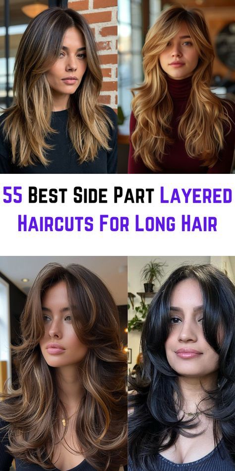 Perfect your curls with layered haircuts for long hair curly styles. Learn how to enhance your natural curls and create a stunning, voluminous look. #CurlyHair #LayeredHair #LongHair #CurlPerfection #2024Trends Romantic Haircut For Long Hair, Long Layered U Shaped Haircut, Long Hair With Textured Layers, Long Hair With Lots Of Layers Texture, Long Voluminous Haircut, Fall Hair Cuts For Long Hair, Long Hair Cuts With Layers Wavy, How To Curl Long Layered Hair, Haircut Styles For Long Hair Layers