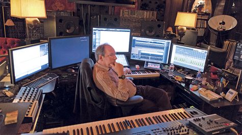 Hans Zimmer Remote Control Productions Home Studio Ideas, Sound Equipment, Recording Studio Design, Recording Studio Home, Home Studio Setup, Studio Desk, Music Studio Room, Home Recording Studio, Sound Studio