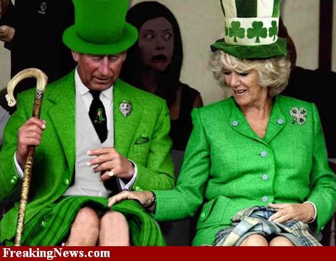 St Patricks Day Pictures, Prinz Charles, Camilla Duchess Of Cornwall, Prince Charles And Camilla, Camilla Parker Bowles, Elisabeth Ii, Irish Blessing, Funny Picture, Duchess Of Cornwall