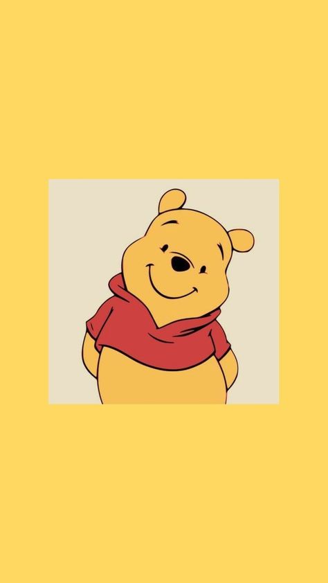 Characters Photography, Winnie The Pooh Background, Winnie The Pooh Wallpaper, Yellow Cartoon Characters, Pooh Wallpaper, Life Struggles, Pastel Iphone Wallpaper, Yellow Cartoon, Winnie The Pooh Pictures