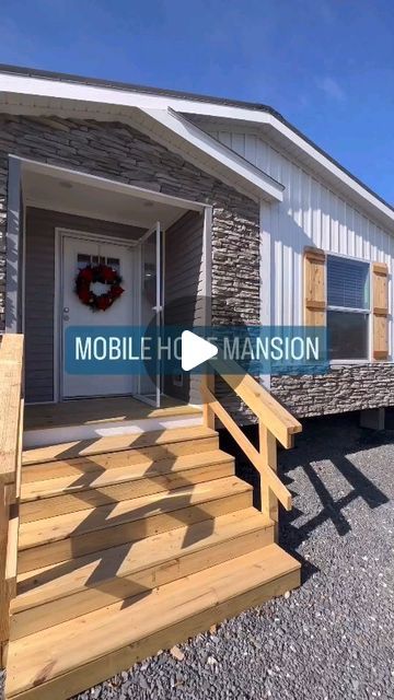 Old Mobile Home Makeover, Mobile Home Addition, Cabin Tiny House, Manufactured Homes, Cabin Living, Yes Or No, Manufactured Home, Off Grid Living, Modular Homes