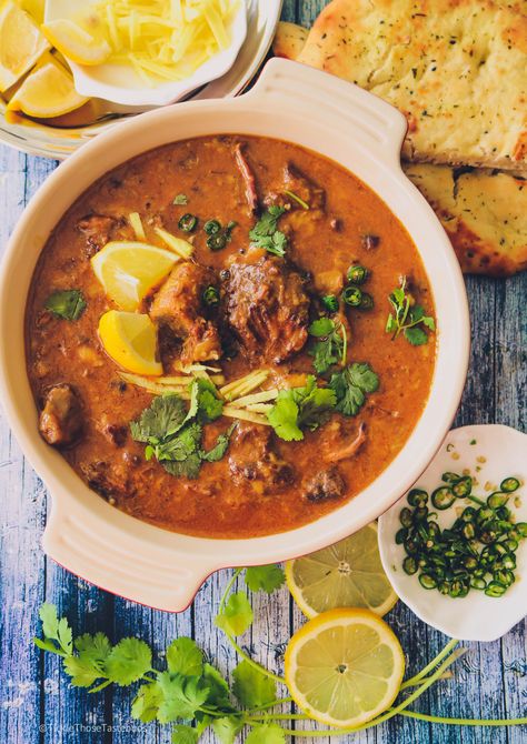 Beef Nihari, Nihari Recipe, Spaghetti With Ground Beef, Punjabi Cuisine, Spiced Beef, Masala Spice, Everyday Dishes, Chicken Shawarma, Pakistani Food