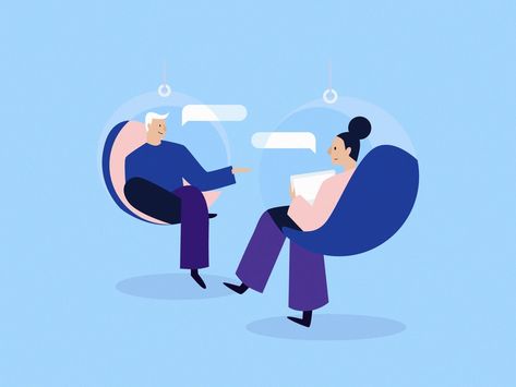 10 important questions you should ask in a product design interview | Dribbble Design Blog Public Speaking Illustration, Communication Skills Illustration, Interview Illustration Graphics, Interview Illustration, Communication Drawing, Interview Aesthetic, Communication Process Illustration, Graphic Design Interview, Healthcare Illustration