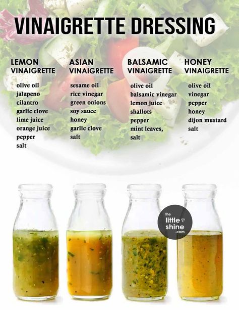 Little DIY Diy Vinegrette Dressing, Homemade Vinegarette Dressings, Vinegrette Salad Recipes, Asian Vinaigrette Dressings, Vinegarette Dressing Recipes, Diy Vinaigrette, Vingerete Dressing Recipes, Vinegrette Recipe, Chipotle Vinaigrette Dressing