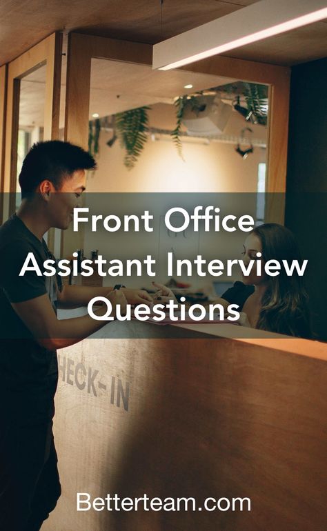 Top 5 Front Office Assistant interview questions with detailed tips for both hiring managers and candidates. Administrative Assistant Interview Questions, Administrative Assistant Job Description, Guest Service, Edward Jones, Interview Questions To Ask, Receptionist Jobs, Good Listening Skills, Admin Assistant, Job Description Template