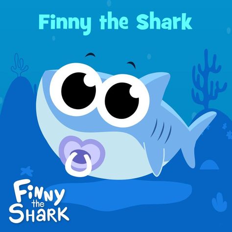 It's Baby Finny! So cute! Be sure to subscribe to the Finny the Shark YouTube channel! Doo doo doo, doo doo doo doo! Finny The Shark, Drawing Baby, Simple Songs, Baby Shark Doo Doo, Super Simple Songs, Doo Doo, Cute Shark, The Shark, Baby Shark