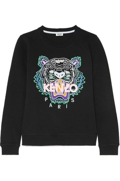 Kenzo Tiger Sweatshirt, Kenzo Sweatshirt, Kenzo Clothing, Kenzo Tiger, Jersey Sweatshirt, Tiger Head, Round Neck Sweatshirts, Neck Hoodie, Stylish Sneakers