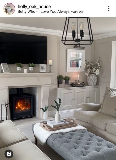 Fireplace Decorating Ideas, Fireplace Decorating, Fireplace Decor Ideas, Log Burner Living Room, Feature Wall Living Room, Cozy Living Room Design, Victorian Living Room, Small Living Room Layout, Homes Decor