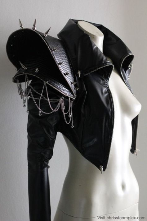 Mode Steampunk, Mode Shoes, Estilo Punk, Fantasy Clothing, Fantasy Fashion, Black Leather Jacket, Dark Fashion, Character Outfits, Goth Fashion