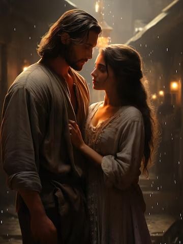 Portrait of Jesus Christ our God with Mary Magdalene the Virgin love and traditional values | Premium AI-generated image Jesus And Mary Magdalene, Christmas In Heaven Poem, Mary Of Bethany, Jesus Movie, Lion Of Judah Jesus, Jesus And Me, Jesus Cartoon, Gods Princess, Traditional Values