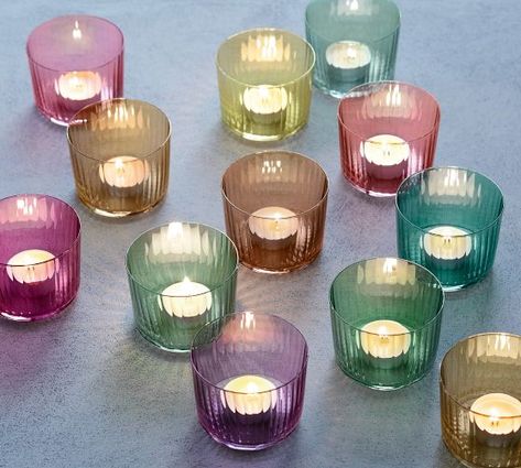 Candle Supplies, Glass Tea Light Holders, Semi Precious Gems, Home Goals, Cafe Interior Design, Vase Fillers, 25th Birthday, Crafts Beautiful, Light Holder