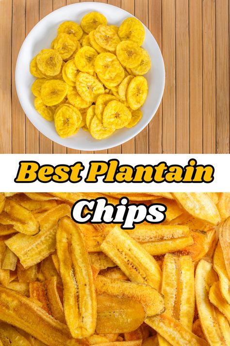 plantain chips Homemade Plantain Chips, Fried Plantain Chips, Plantain Chips Recipe, Fried Plantain, Kawaii Logo, Picnic Recipes, Nigerian Recipes, Plantain Chips, Plantains Fried