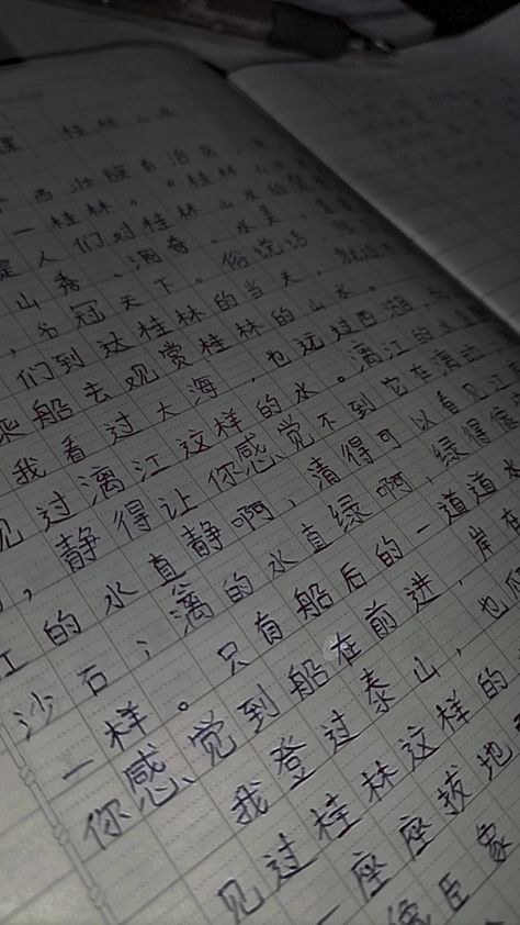 Chinese hand writing Chinese Handwriting, Bahasa China, Chinese Lessons, Cute Quotes For Him, Chinese Writing, Hand Writing, Study Motivation Inspiration, Learn Chinese, Boy Photography Poses