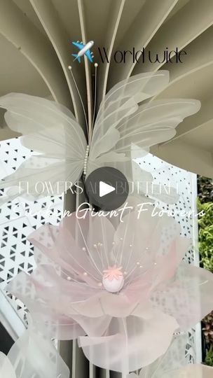 Giant Flowers, Organza Fabric, The Flowers, Fabric Flowers, More Information, Poppies, Wedding Flowers, Butterflies, Audio