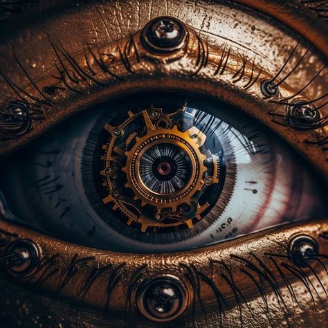 Robot Eye Aesthetic, Steampunk Aesthetic Wallpaper, Magic Council, Cybernetic Implants, Fantasy Eyes Art, Steampunk Eye, Fantasy Eyes, Steampunk Aesthetic, Eye Texture