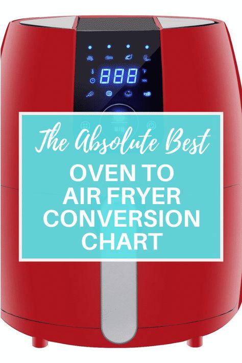 Oven to Air Fryer Conversion chart pin via @vegetarianmamma Air Fryer Chart Printable, Airfryer Times, Air Fryer Cheat Sheet, Air Fryer Cooking, Keto Products, Air Fryer Cooking Times, Cooks Air Fryer, Air Fryer Oven Recipes, Best Oven