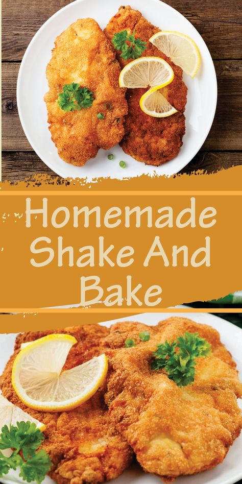 Shake And Bake Fish Recipe, Home Made Shake And Bake, Shake And Bake Recipes, Shake N Bake Recipe, Diy Shake And Bake, Shake And Bake Chicken, Homemade Shake And Bake, Shake N Bake Chicken, Baked Fish Fillet