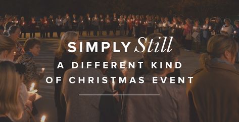 Simply Still: A Different Kind of Christmas Event | Articles | Revive Our Hearts Christmas Dinner Themes, Brunch Games, Womens Ministry Events, Christian Women's Ministry, Ladies Event, Christmas Devotional, Womens Group, Christmas Church, Dinner Event