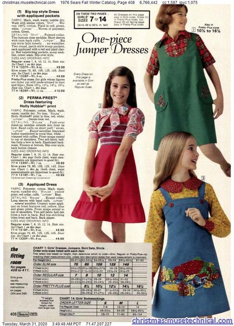 Sears Catalog 1970s, 1970s Catalog, One Piece Jumper, Old School Fashion, Sears Catalog, Historic Fashion, Retro Stuff, History Fashion, Christmas Catalogs