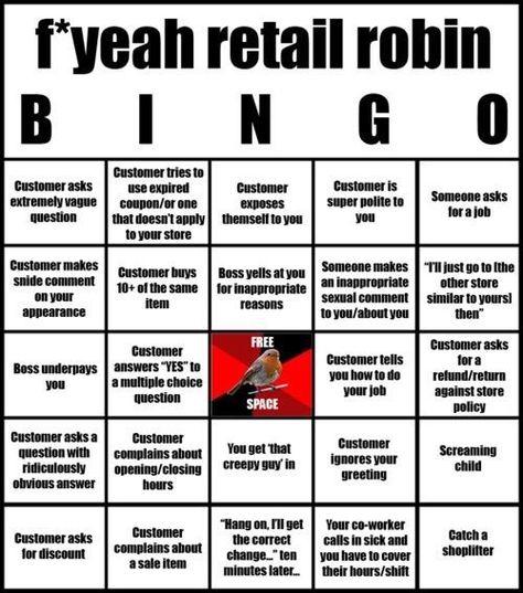 Cashier Problems, Retail Humor, Retail Problems, Retail Robin, Bingo Sheets, Working In Retail, Retro Humor, Work Memes, Work Humor