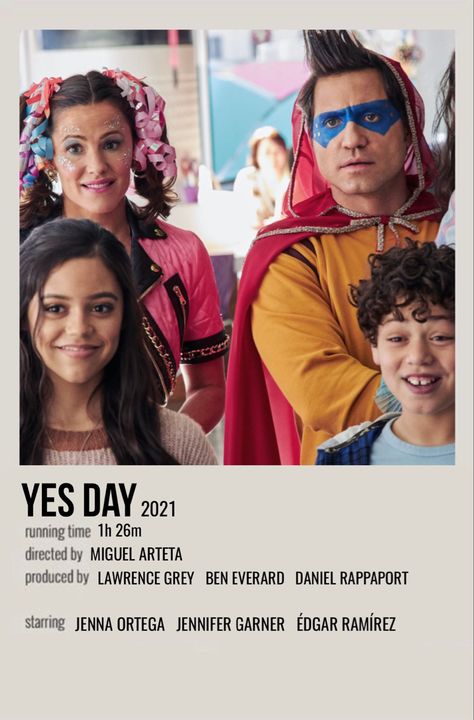 minimal polaroid movie poster for yes day Yes Day Movie, Yes Day Poster, Yes Day Movie Poster, Her Polaroid Poster, Poloraid Posters Movies, Movie Polorid Posters, Character Polaroid Poster, Minimal Polaroid Celeb Poster, Winter Movies