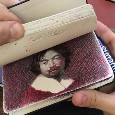 🎞 ARTWORKS IN VIDEOS 🎞 on Instagram: “SKETCHBOOK by @nicolasvsanchez 👑 . . Follow us for more! #playart” Color Pen Art, Sketchbook Studies, Multi Color Pen, Ballpoint Pen Art, Pencil Portrait Drawing, Ballpoint Pen Drawing, Color Pen, Pen Sketch, Sketchbook Inspiration