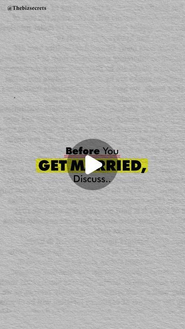 Business | Finance | Self Improvement on Instagram: "Marriage is about building a life together, and that starts with understanding where each of you stands on important issues. Discuss how you’ll manage bills and finances who’s responsible for what, and how you’ll handle money as a team. Talk about how you plan to raise kids what values are important, and what kind of parenting style you both envision.

Your happiness matters too. Make sure to talk about what brings each of you joy and how you can support each other’s well-being. Share your credit history, past experiences, and any childhood traumas that might impact your relationship. Align on expectations what do you both want out of life, and where do you see yourselves in the future? Health, beliefs, likes, dislikes, and even fears ar How To Manifest A Relationship, How To Balance Chakras With Crystals, Aquarius Facts Men Truths Astrology, How To Manifest Money Immediately, Childhood Traumas, Money Chakra Secrets, Before Getting Married, Marriage Words, Parenting Style