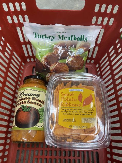 Three Ingredient Trader Joes Meals, Trader Joe’s 3 Ingredient Meals, Trader Joes Quick Meals, Traders Joes Meals, Trader Joe’s Meatballs, Three Ingredient Meals, Trader Joes Healthy Meals, Easy Trader Joes Meals, Trader Joes Turkey Meatballs