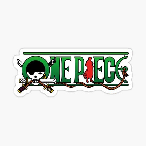 Zoro Logo, Zoro Sticker, One Piece Birthdays, One Piece Logo, One Peace, Zoro One Piece, 20th Birthday, Birthday Template, Roronoa Zoro