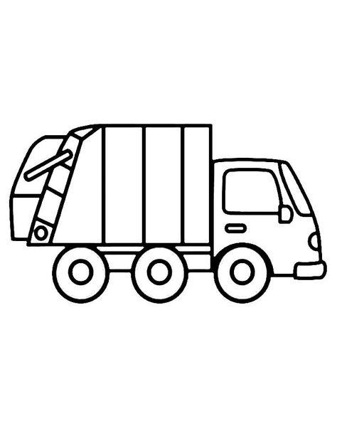 garbage truck coloring pages Truck Clipart Black And White, Truck Clipart, Rubbish Truck, Truck Coloring Pages, Garbage Truck, Clipart Black And White, Coloring Pictures, Colouring Pages, Coloring Page