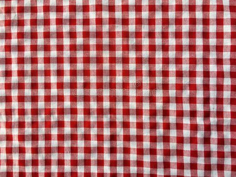 Picnic Top View, Checkered Picnic Blanket, Red And White Checkered, Red Checkered, White Table Cloth, White Table, Top View, Linen Tablecloth, Yearbook